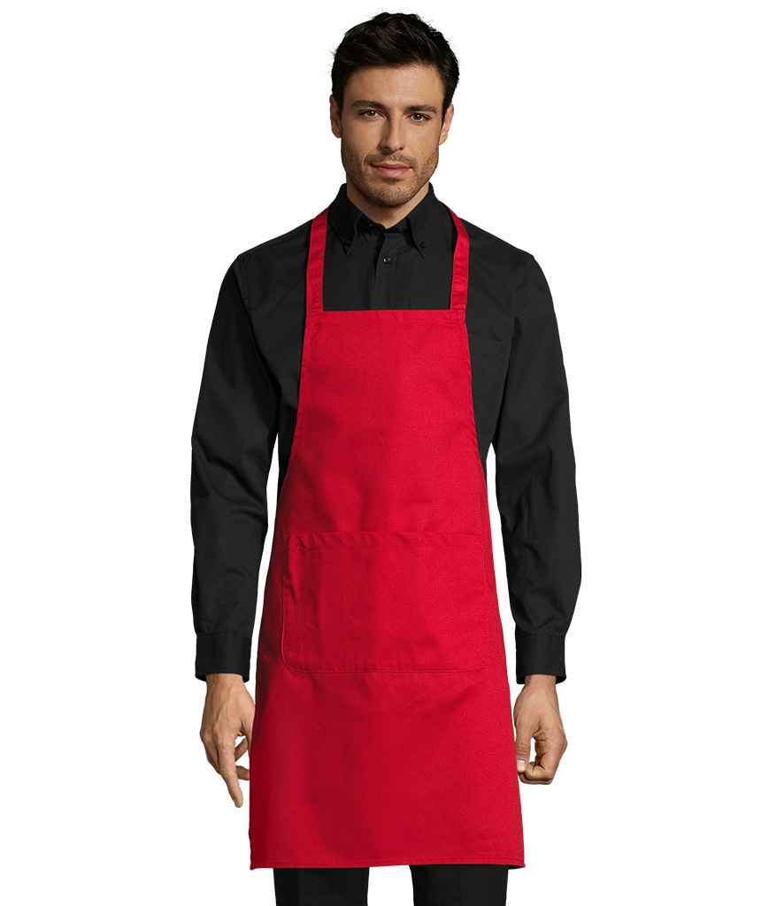 01744 SOL'S Gramercy Bib Apron