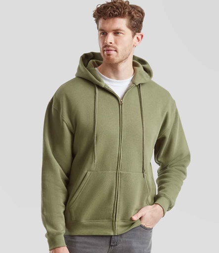 SSE16 Fruit of the Loom Premium Zip Hooded Sweatshirt