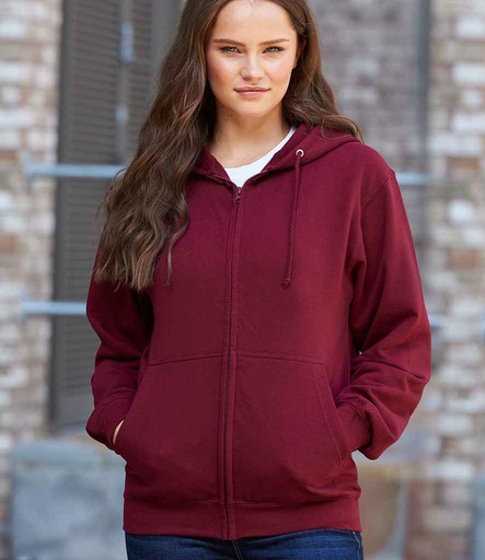 Staff Zip Hoodie with logo